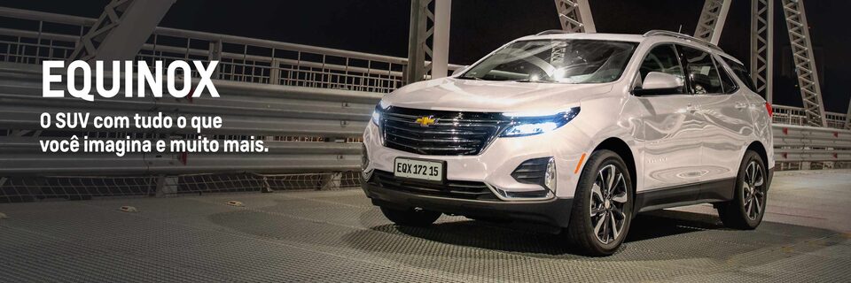 Comprar SUV Equinox na Chevrolet